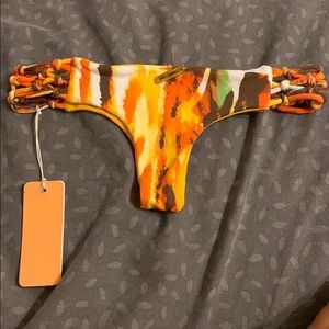 Braided thong bottoms